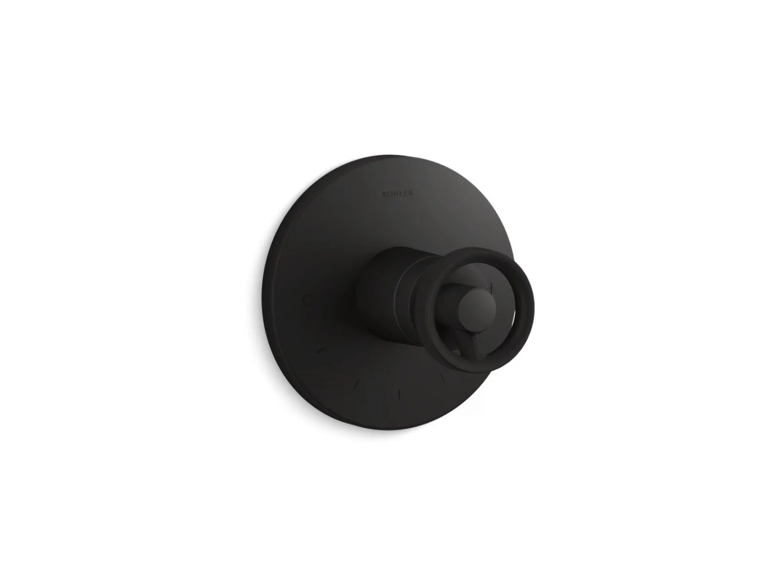 MasterShower® temperature control valve trim with Industrial handle^Kohler Best