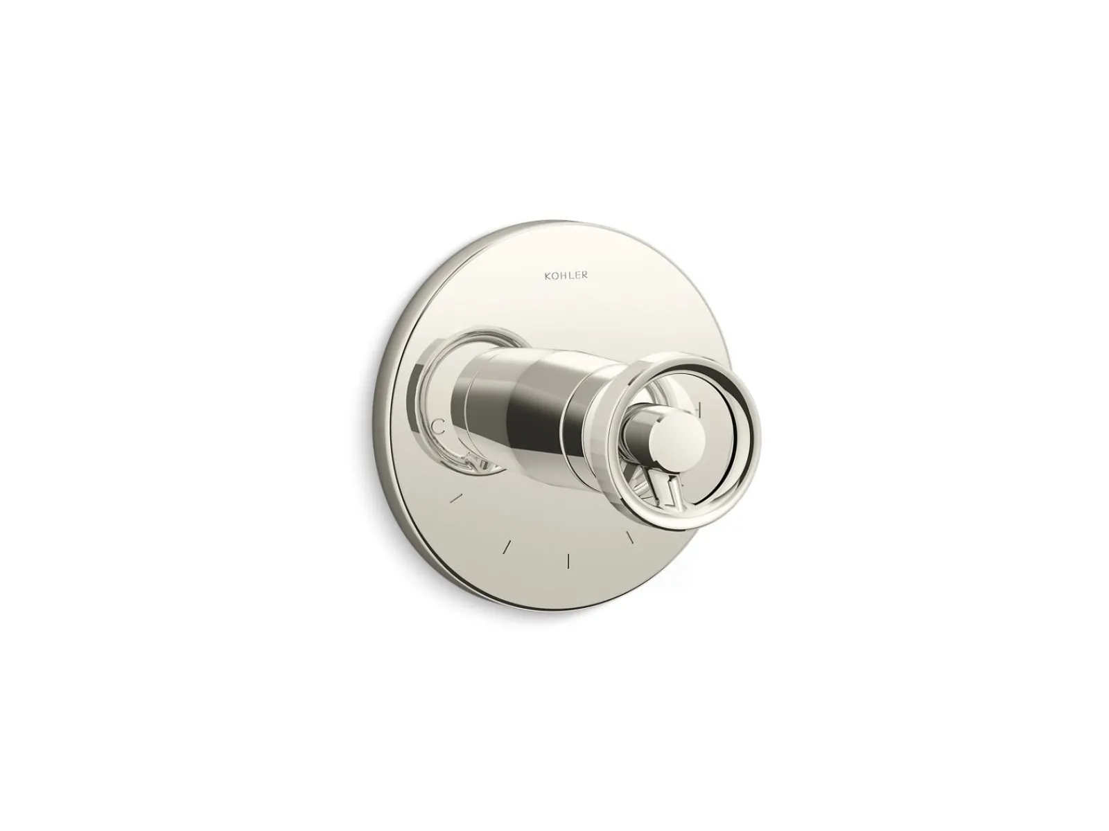 MasterShower® temperature control valve trim with Industrial handle^Kohler Best
