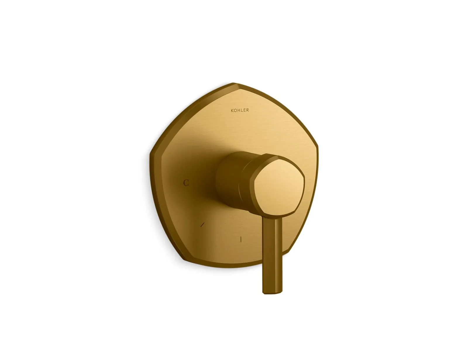MasterShower® temperature control valve trim with lever handle^Kohler Outlet