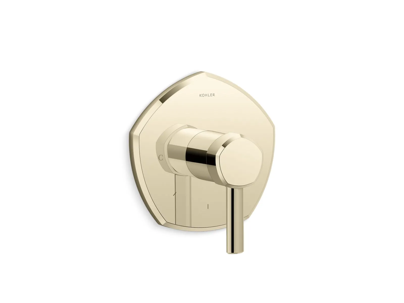 MasterShower® temperature control valve trim with lever handle^Kohler Outlet