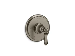 MasterShower® temperature control valve trim with lever handle^Kohler Hot