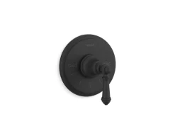 MasterShower® temperature control valve trim with lever handle^Kohler Hot