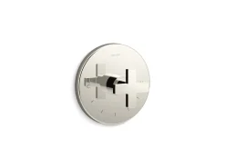MasterShower® temperature control valve trim with cross handle^Kohler