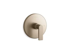 MasterShower® temperature control valve trim with lever handle^Kohler Online