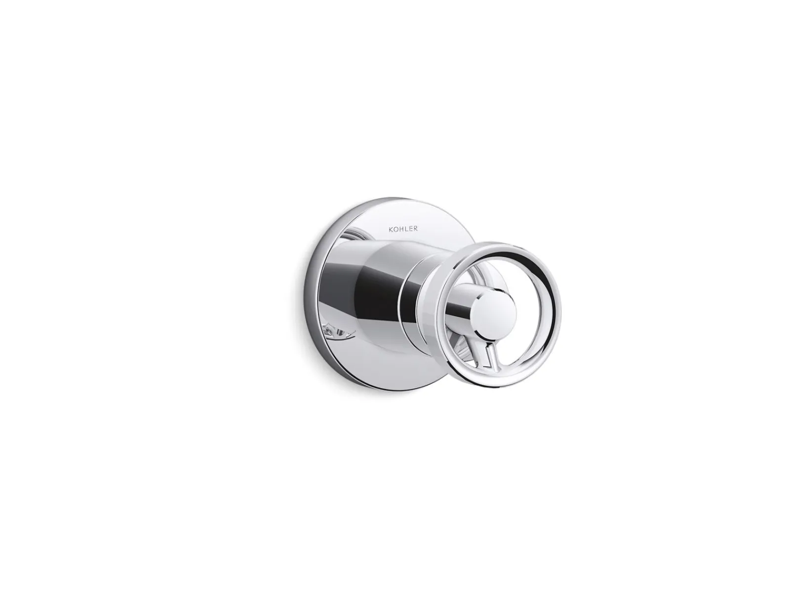 MasterShower® transfer valve trim with Industrial handle^Kohler New