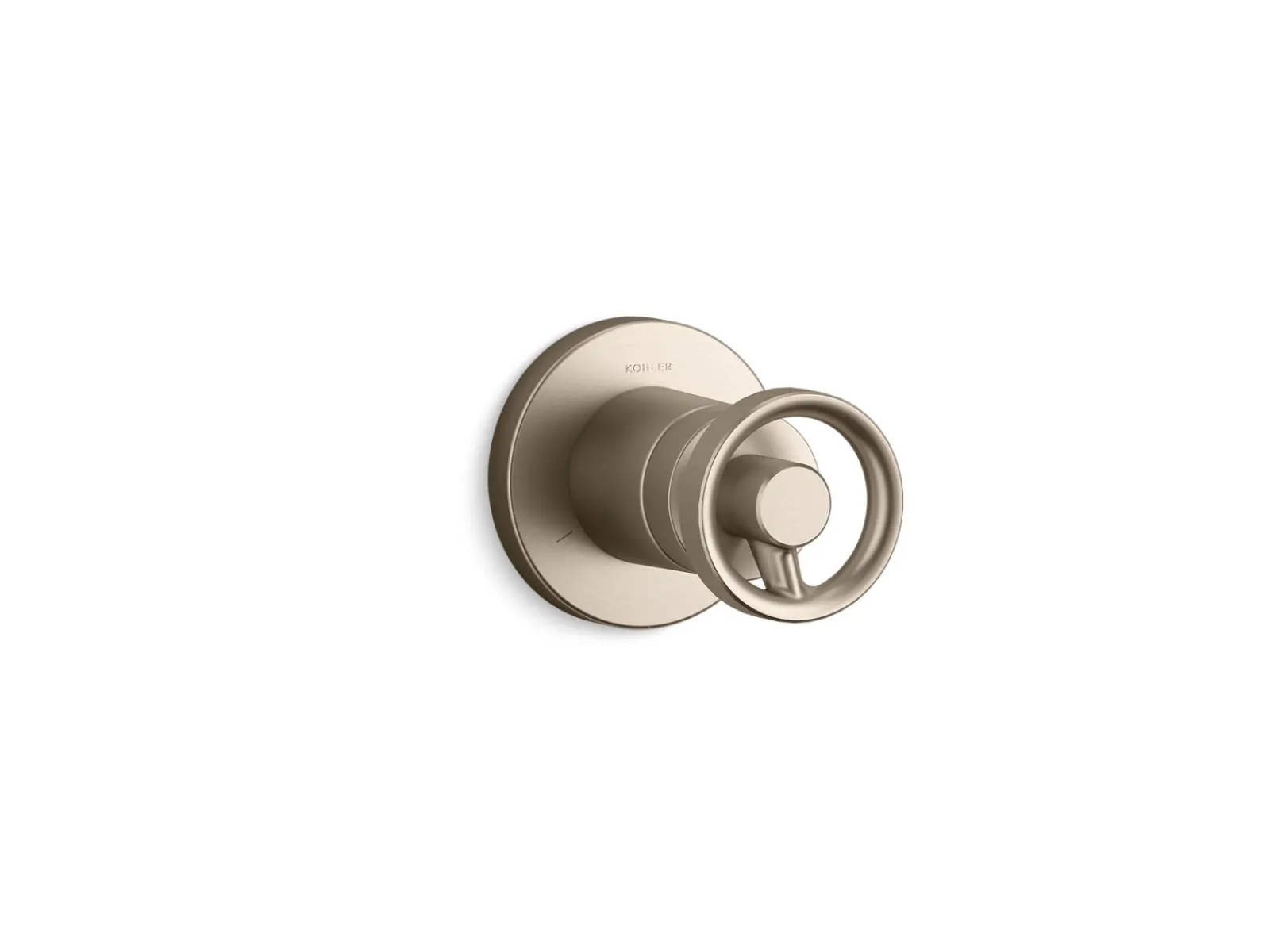 MasterShower® transfer valve trim with Industrial handle^Kohler New