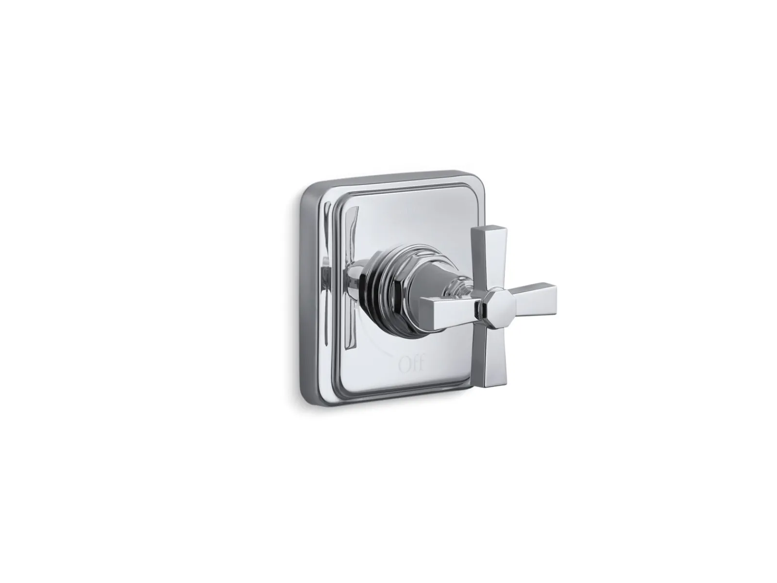 MasterShower® volume control valve trim with cross handle^Kohler Discount