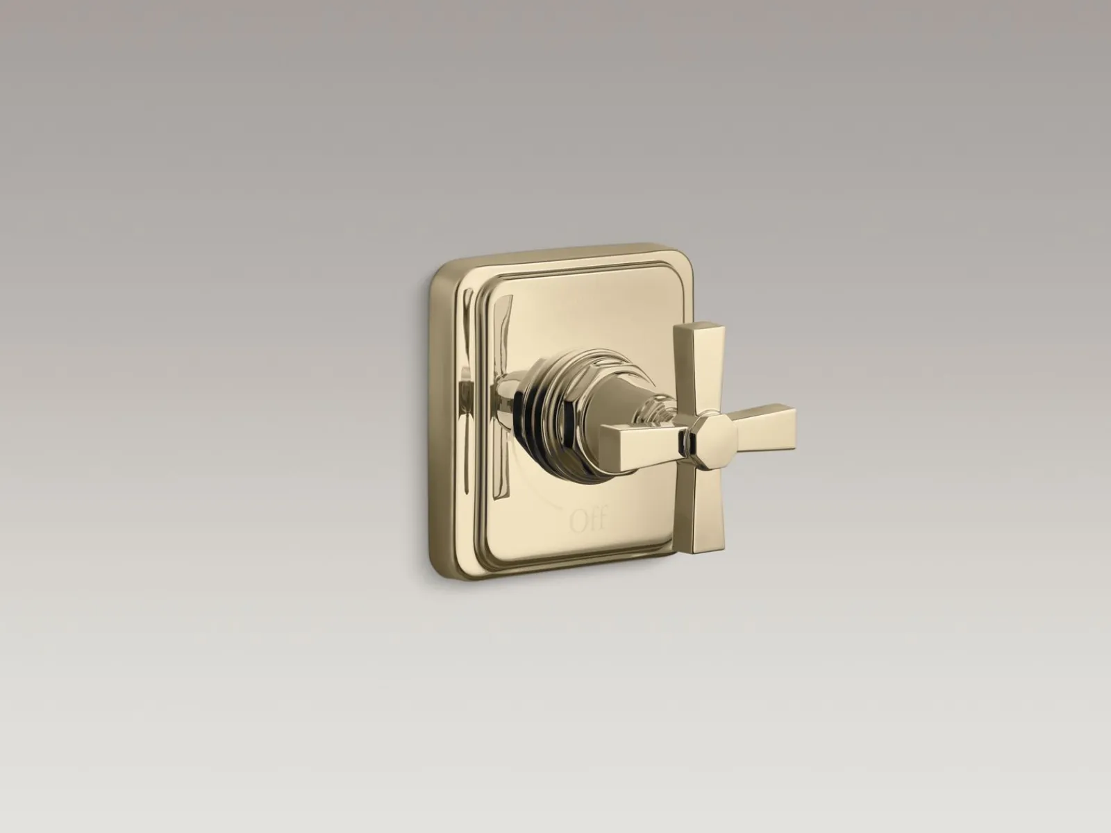 MasterShower® volume control valve trim with cross handle^Kohler Discount