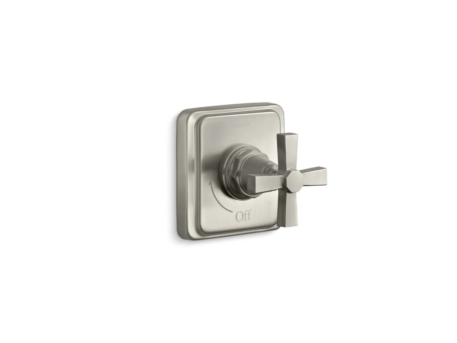 MasterShower® volume control valve trim with cross handle^Kohler Discount