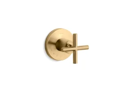 MasterShower® volume control valve trim with cross handle^Kohler Best