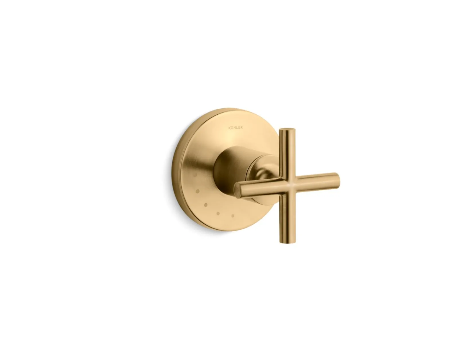 MasterShower® volume control valve trim with cross handle^Kohler Best