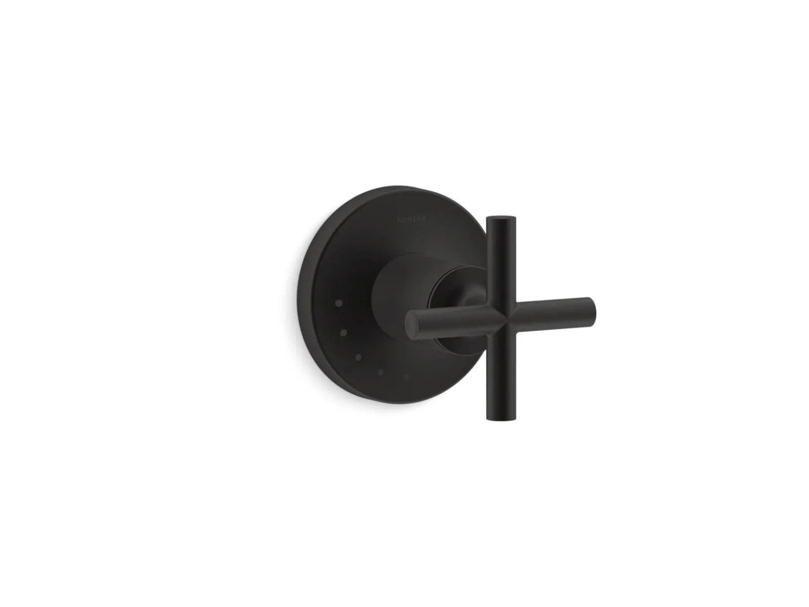 MasterShower® volume control valve trim with cross handle^Kohler Best