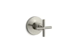 MasterShower® volume control valve trim with cross handle^Kohler Best