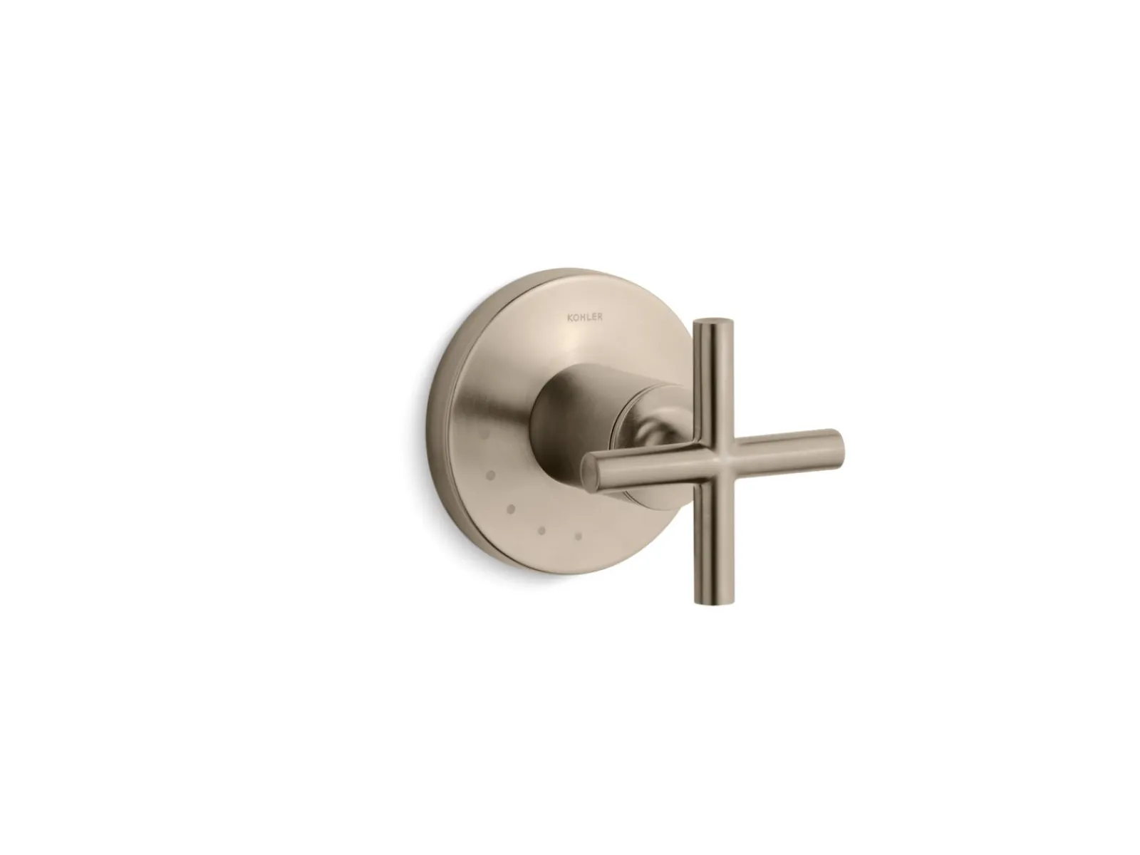 MasterShower® volume control valve trim with cross handle^Kohler Best