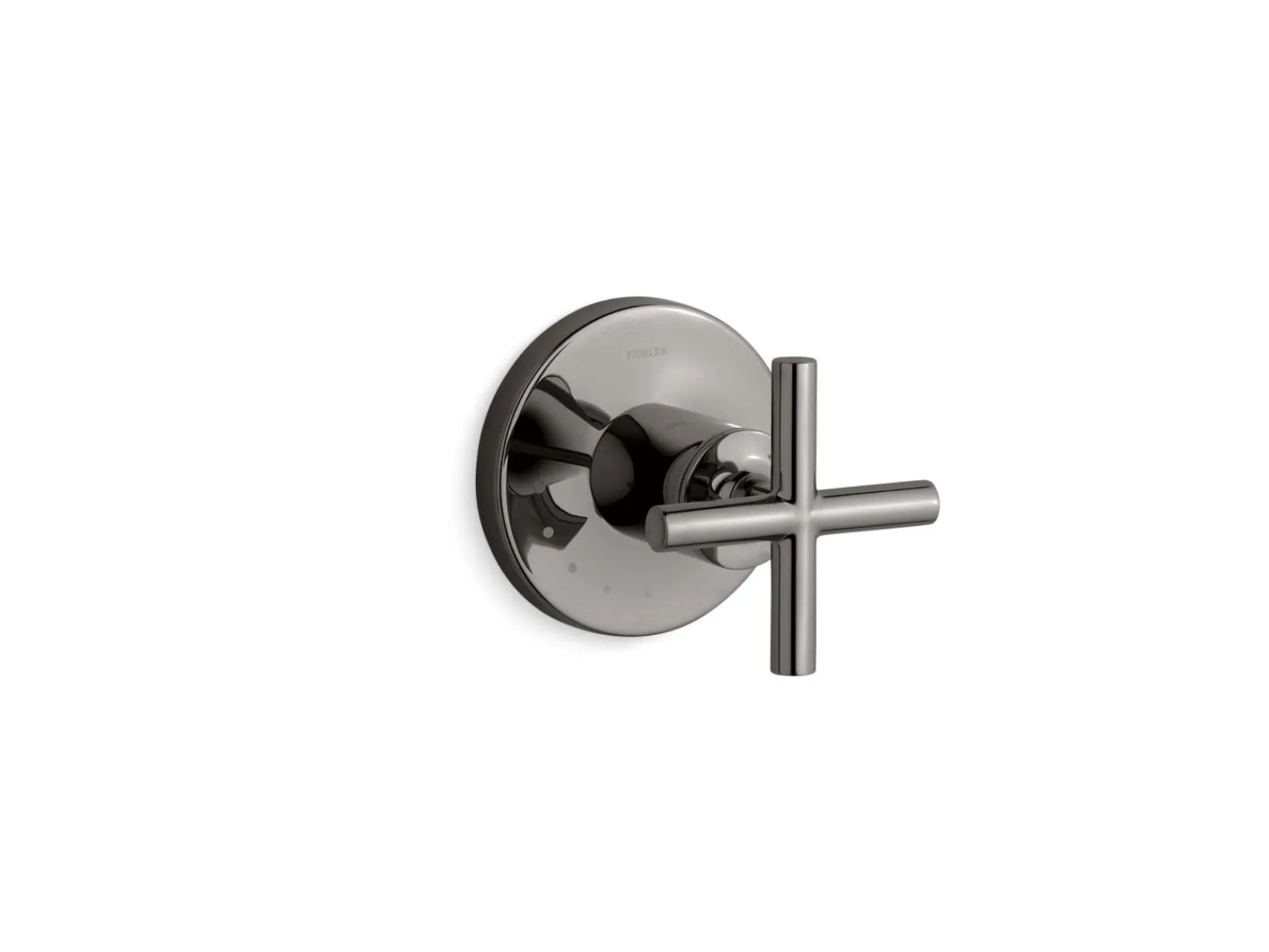 MasterShower® volume control valve trim with cross handle^Kohler Best