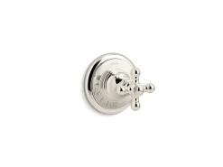 MasterShower® volume control valve trim with cross handle^Kohler Best