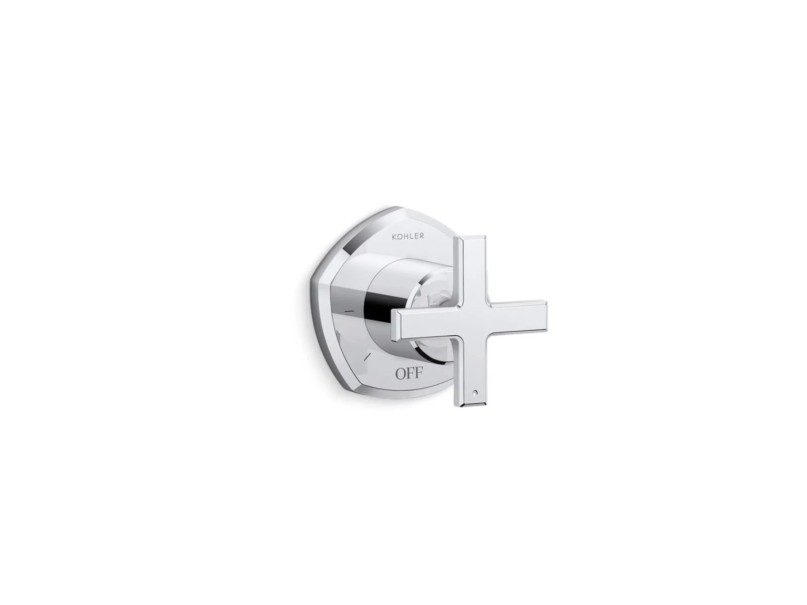 MasterShower® volume control valve trim with cross handle^Kohler Sale