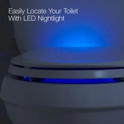Nightlight ReadyLatch® Quiet-Close™ round-front toilet seat^Kohler Sale