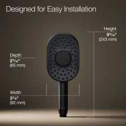 Oblong three-function handshower, 1.75 gpm^Kohler Online