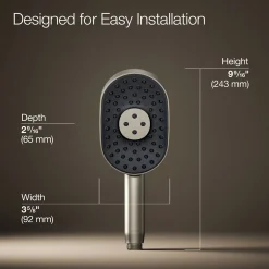 Oblong three-function handshower, 1.75 gpm^Kohler Online