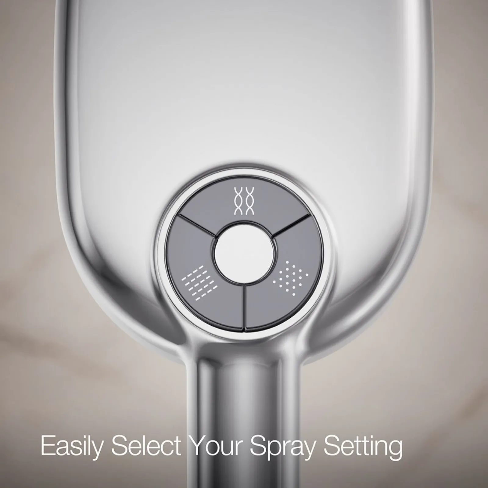 Oblong three-function handshower, 2.5 gpm^Kohler New