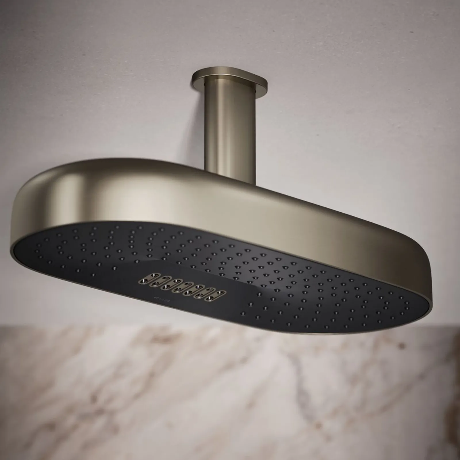 Oblong 18" two-function rainhead, 2.5 gpm^Kohler Clearance