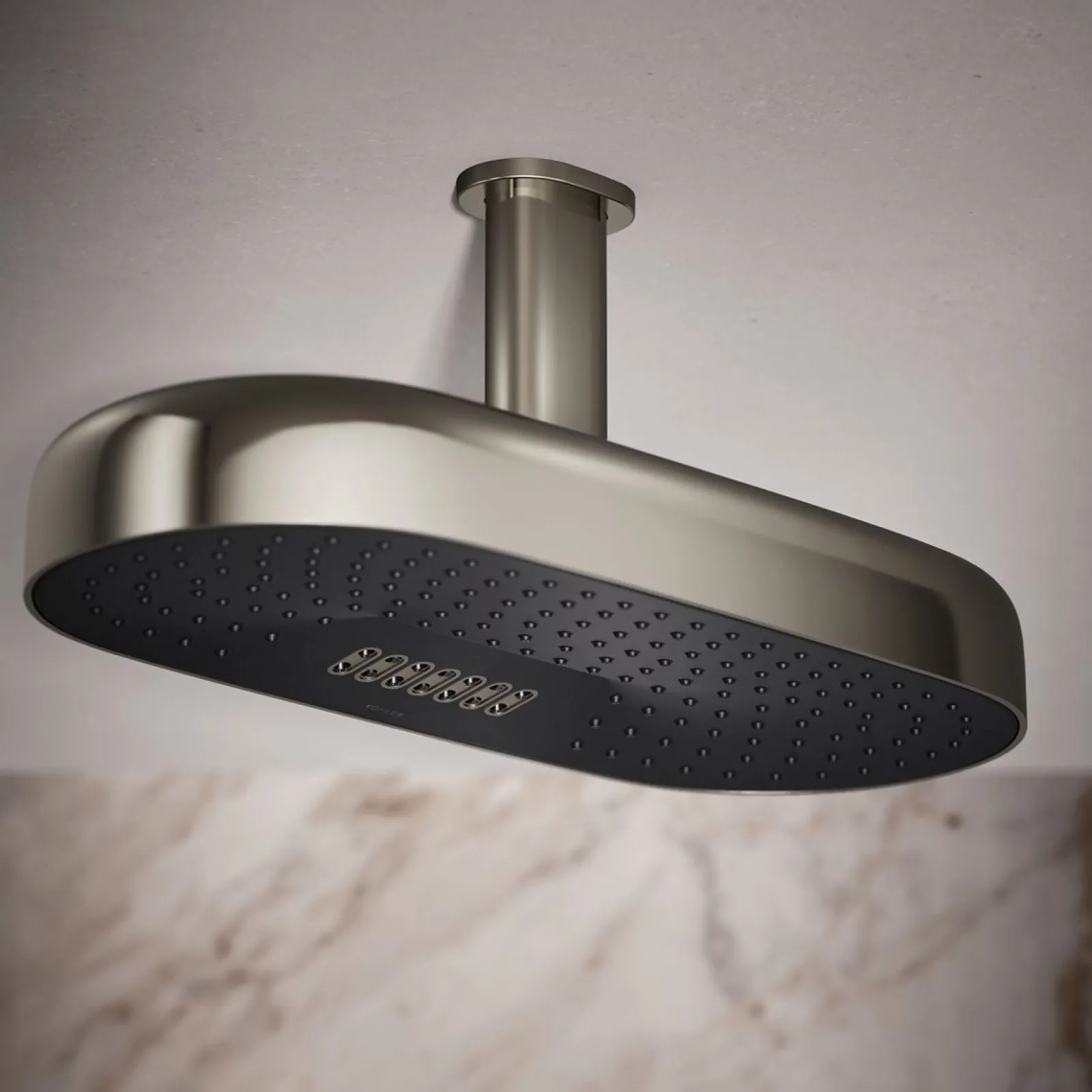 Oblong 18" two-function rainhead, 2.5 gpm^Kohler Clearance