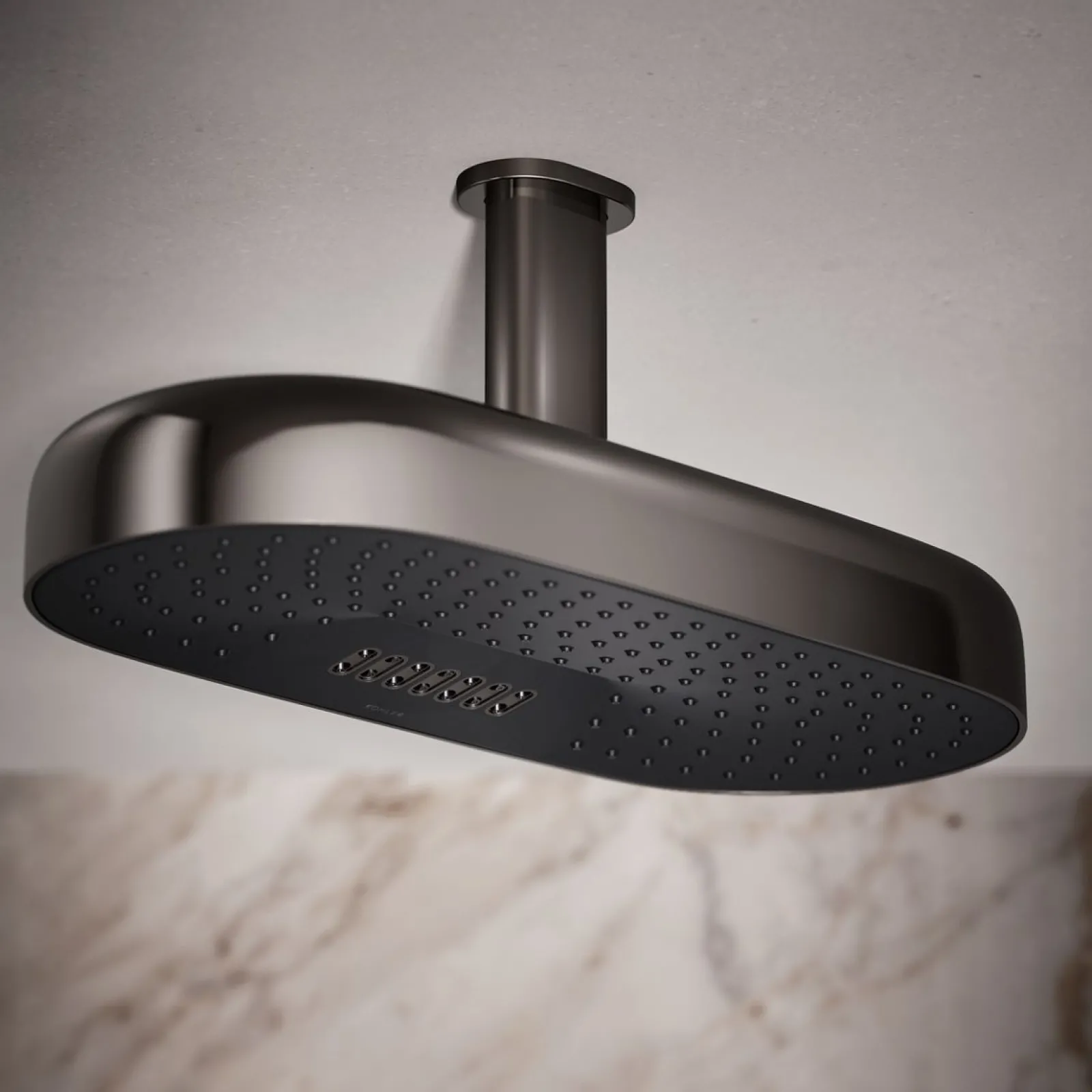 Oblong 18" two-function rainhead, 2.5 gpm^Kohler Clearance