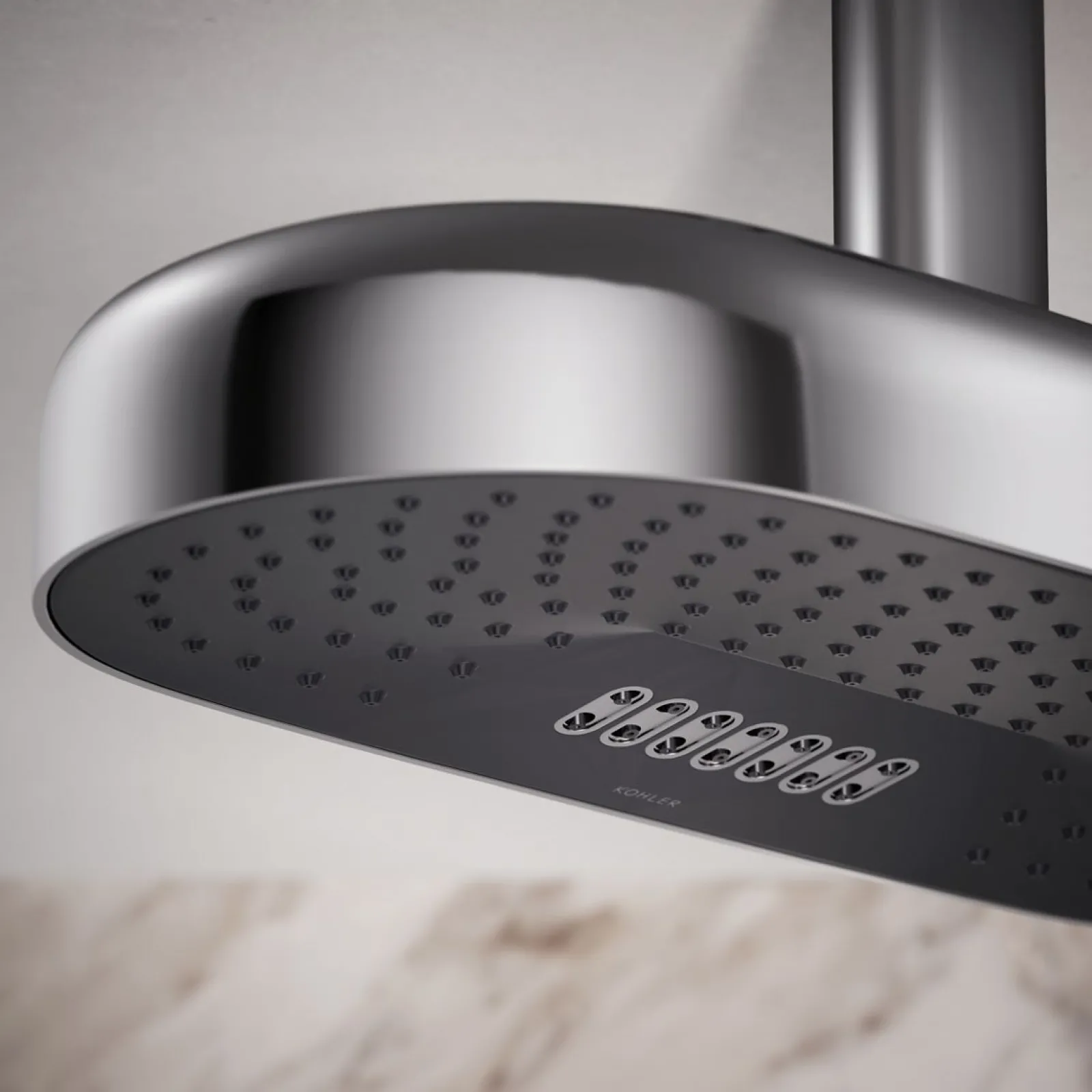 Oblong 18" two-function rainhead, 2.5 gpm^Kohler Clearance