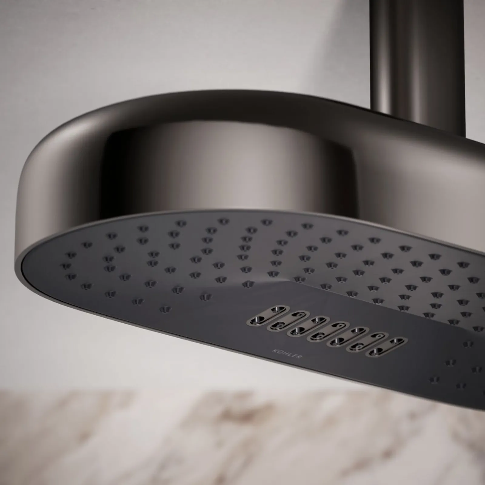 Oblong 18" two-function rainhead, 2.5 gpm^Kohler Clearance