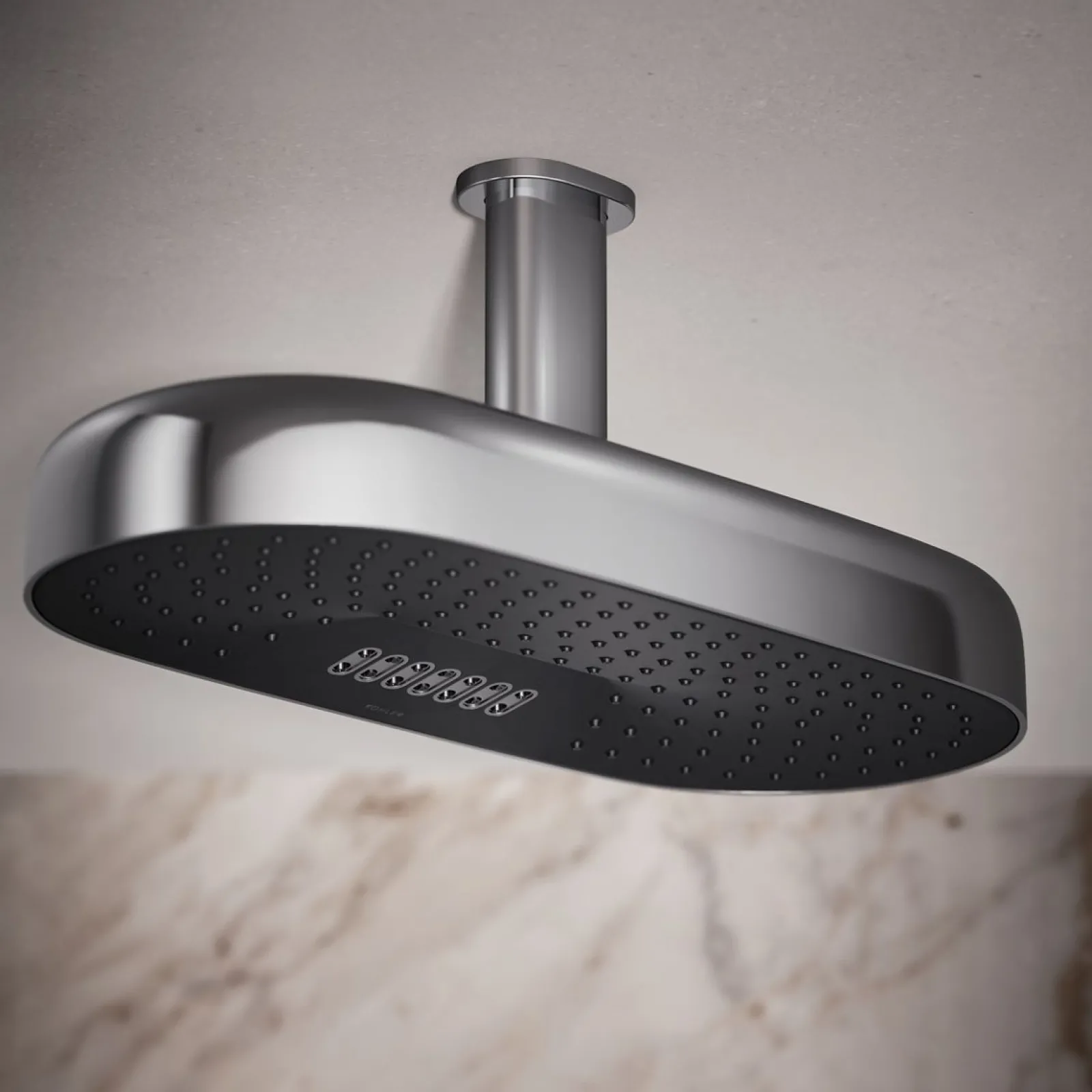 Oblong 18" two-function rainhead, 2.5 gpm^Kohler Clearance