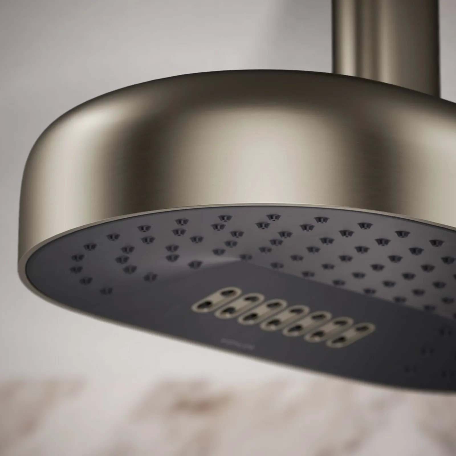 Oblong 14" two-function rainhead, 2.5 gpm^Kohler Best