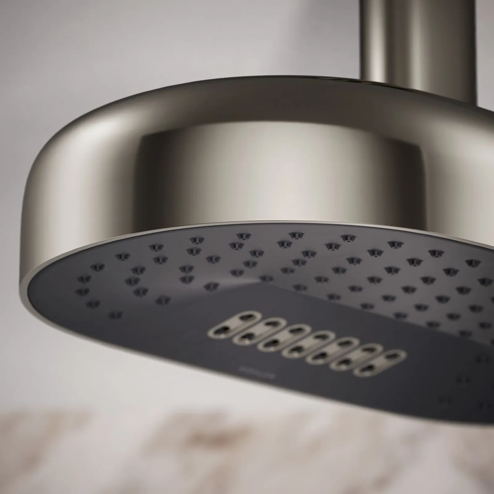 Oblong 14" two-function rainhead, 2.5 gpm^Kohler Best