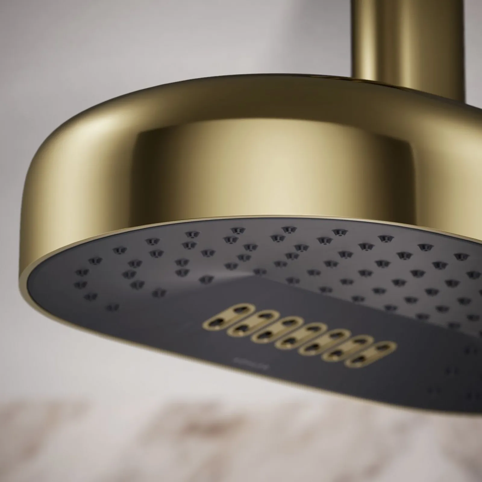 Oblong 14" two-function rainhead, 2.5 gpm^Kohler Best
