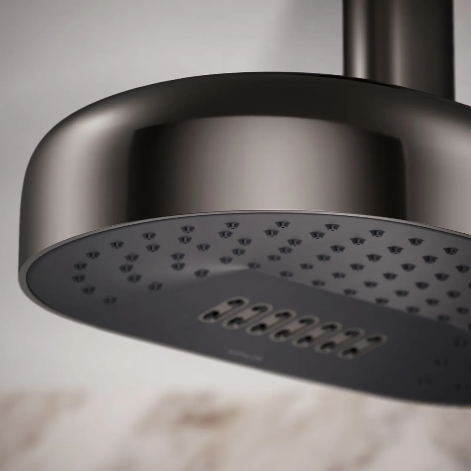 Oblong 14" two-function rainhead, 2.5 gpm^Kohler Best