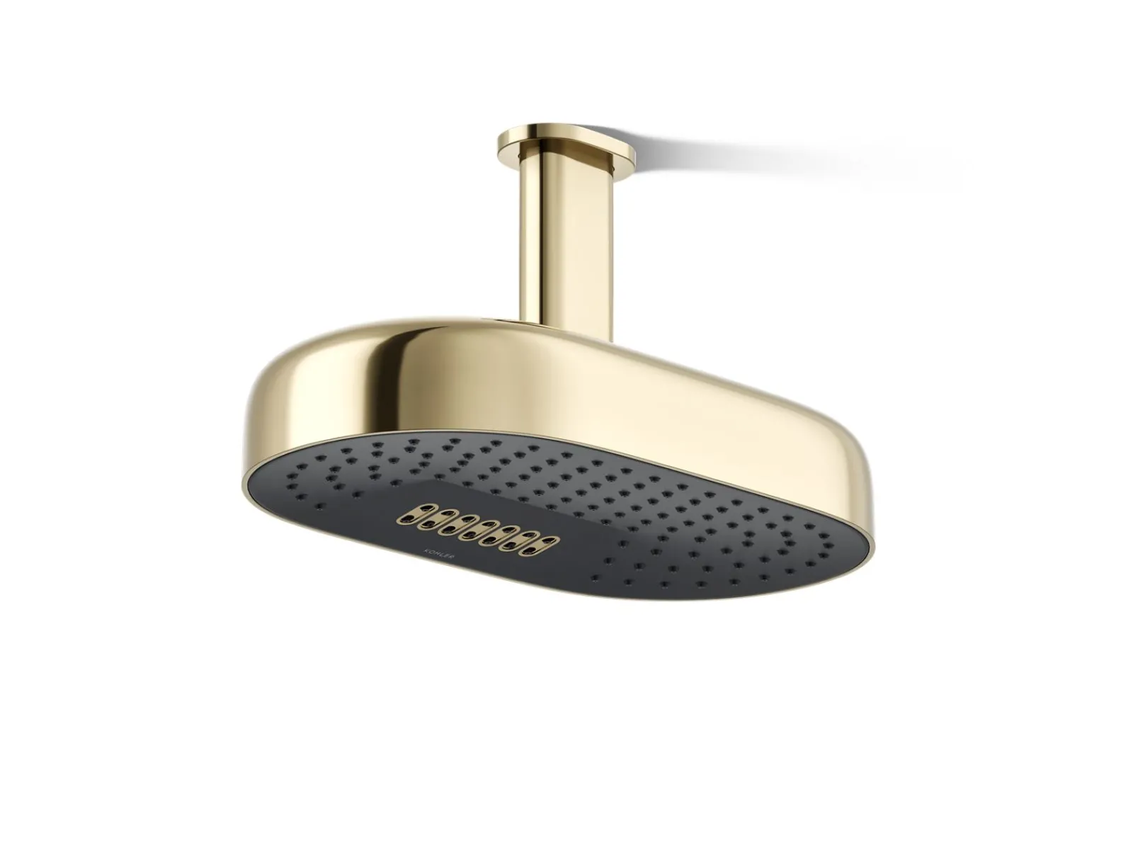 Oblong 14" two-function rainhead, 2.5 gpm^Kohler Best