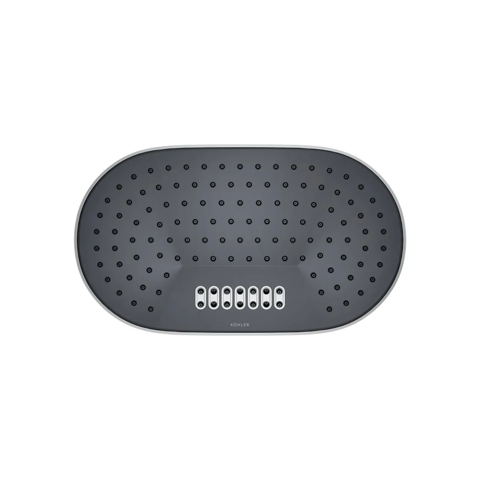 Oblong 14" two-function rainhead, 2.5 gpm^Kohler Best