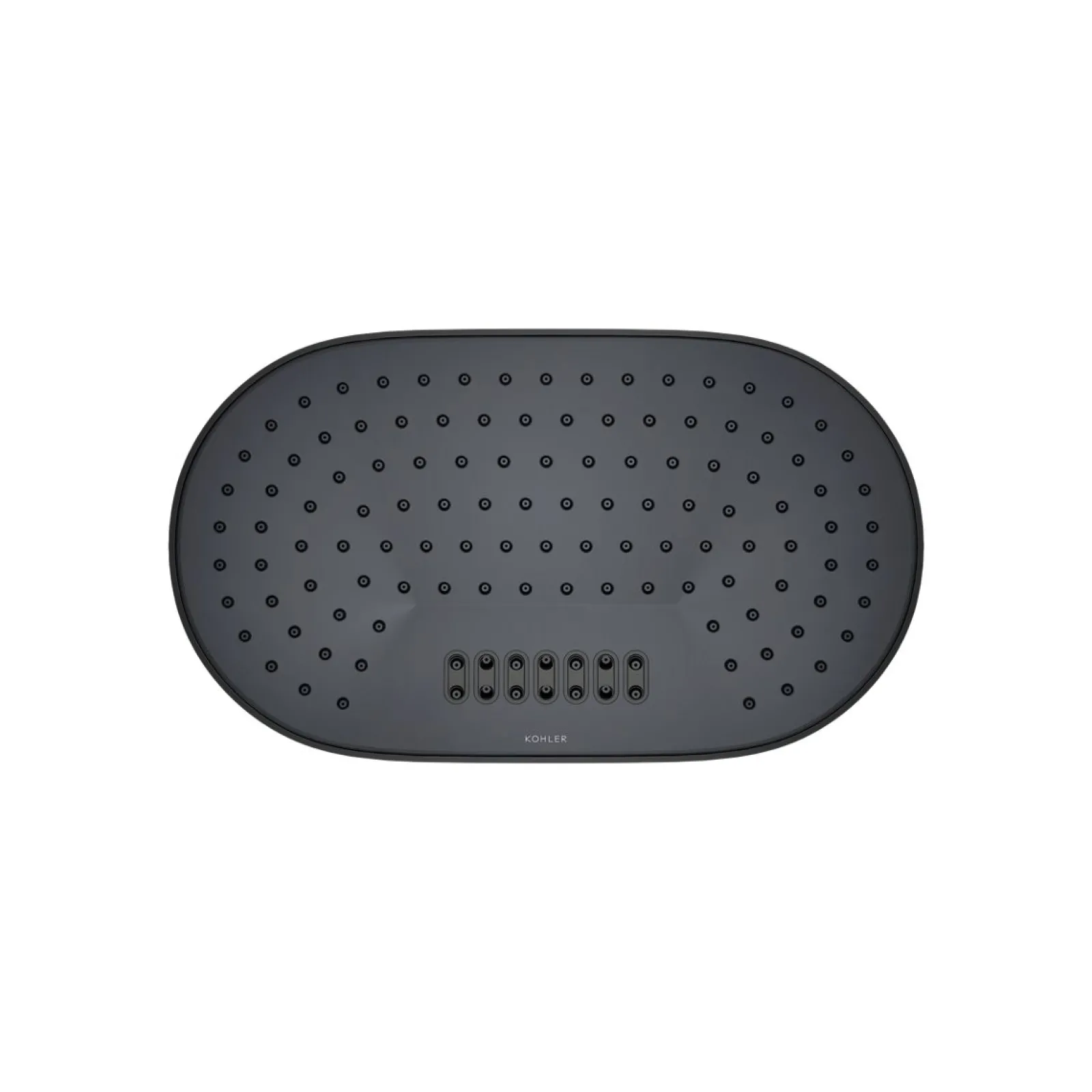 Oblong 14" two-function rainhead, 2.5 gpm^Kohler Best