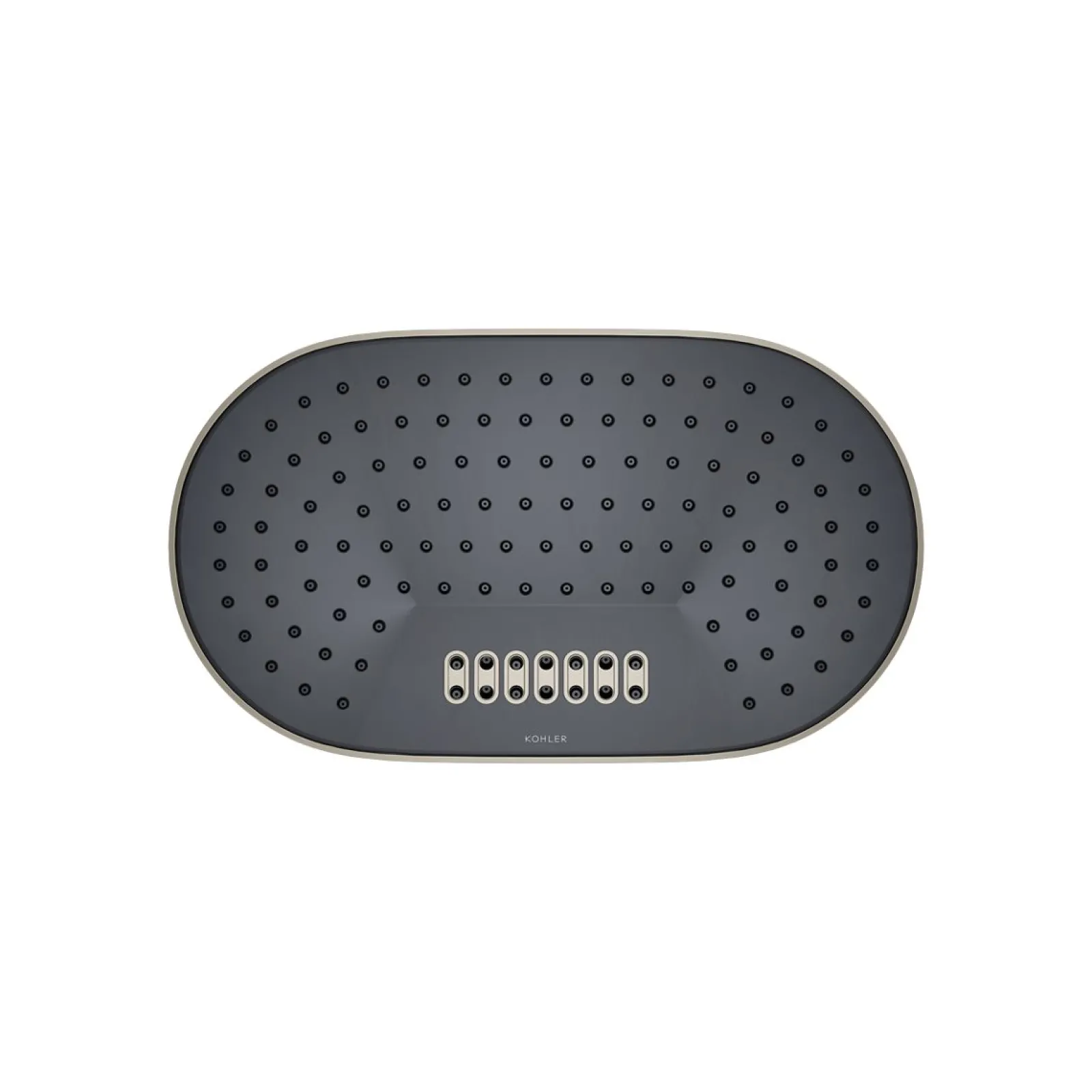 Oblong 14" two-function rainhead, 2.5 gpm^Kohler Best