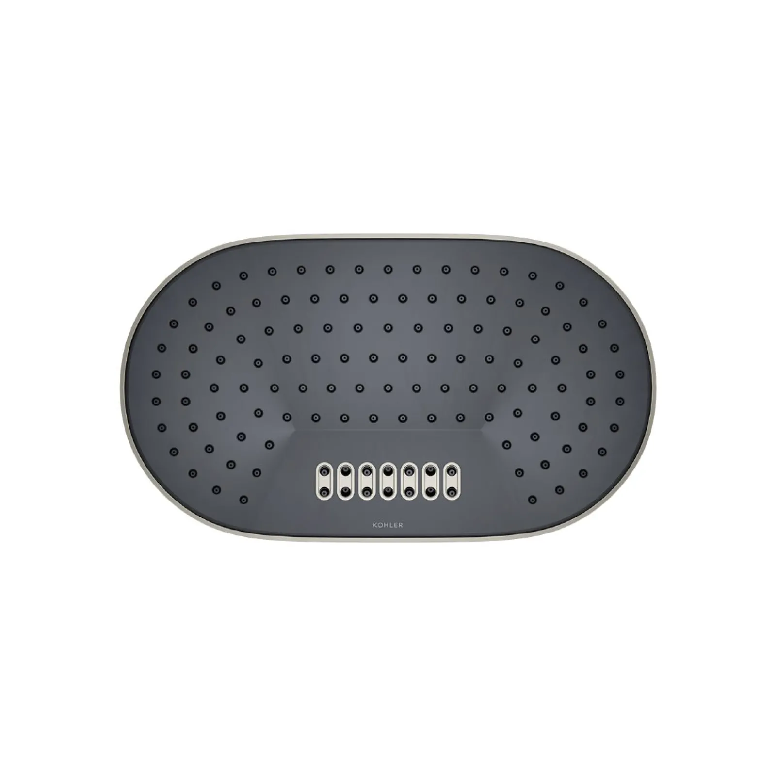 Oblong 14" two-function rainhead, 2.5 gpm^Kohler Best