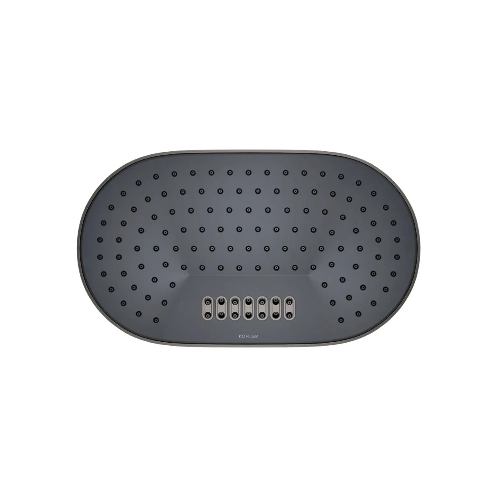 Oblong 14" two-function rainhead, 2.5 gpm^Kohler Best