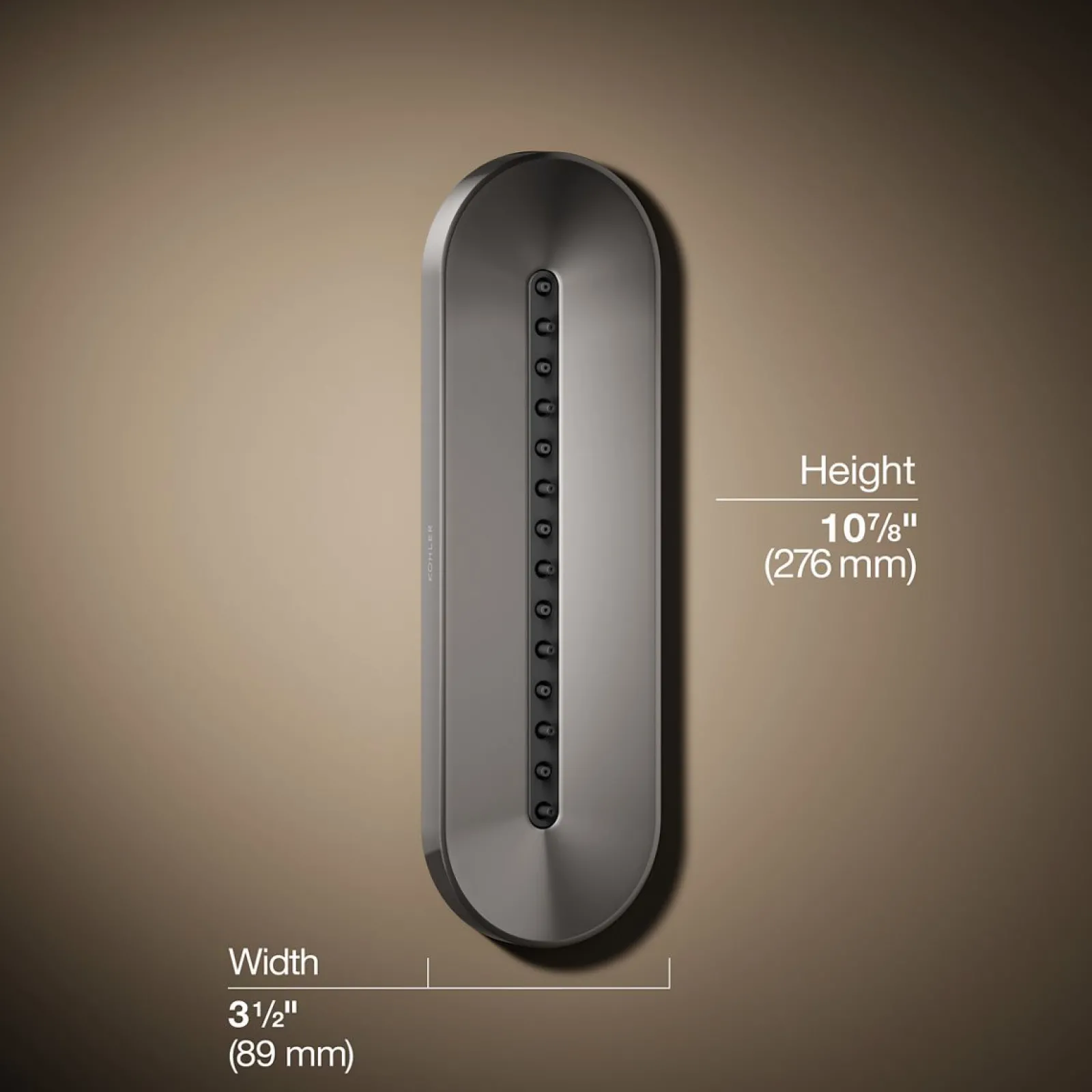 Oblong Vichy single-function body spray, 2.5 gpm^Kohler Clearance