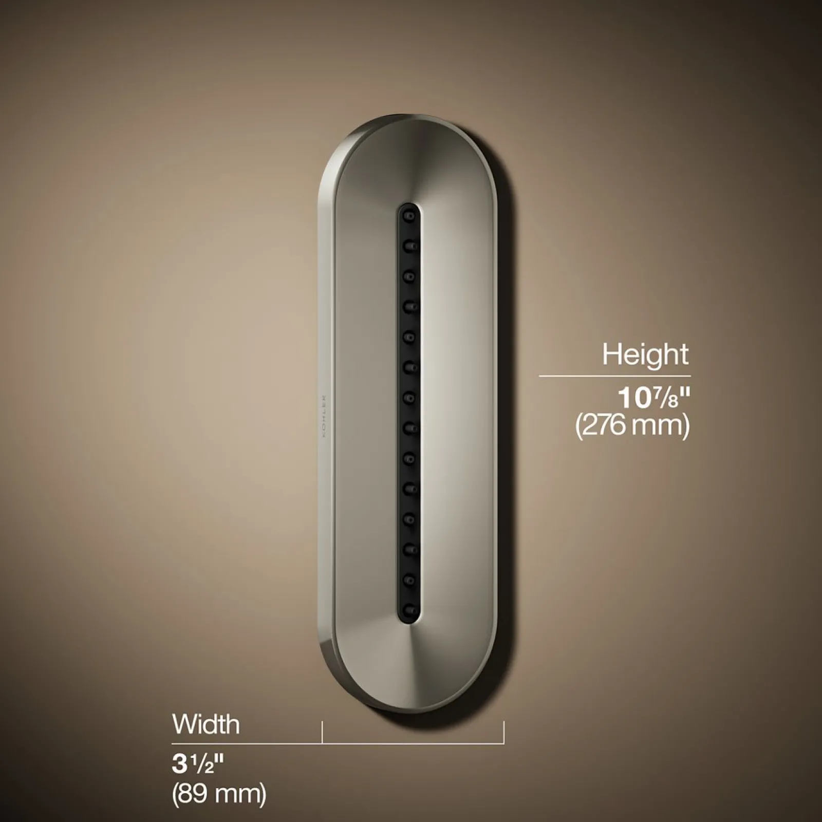 Oblong Vichy single-function body spray, 2.5 gpm^Kohler Clearance