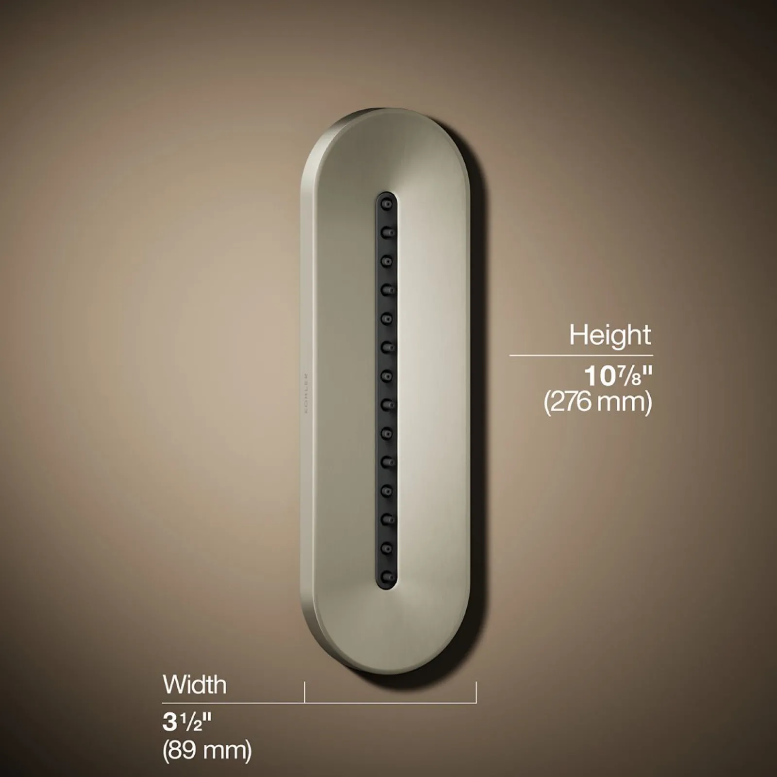 Oblong Vichy single-function body spray, 1.75 gpm^Kohler