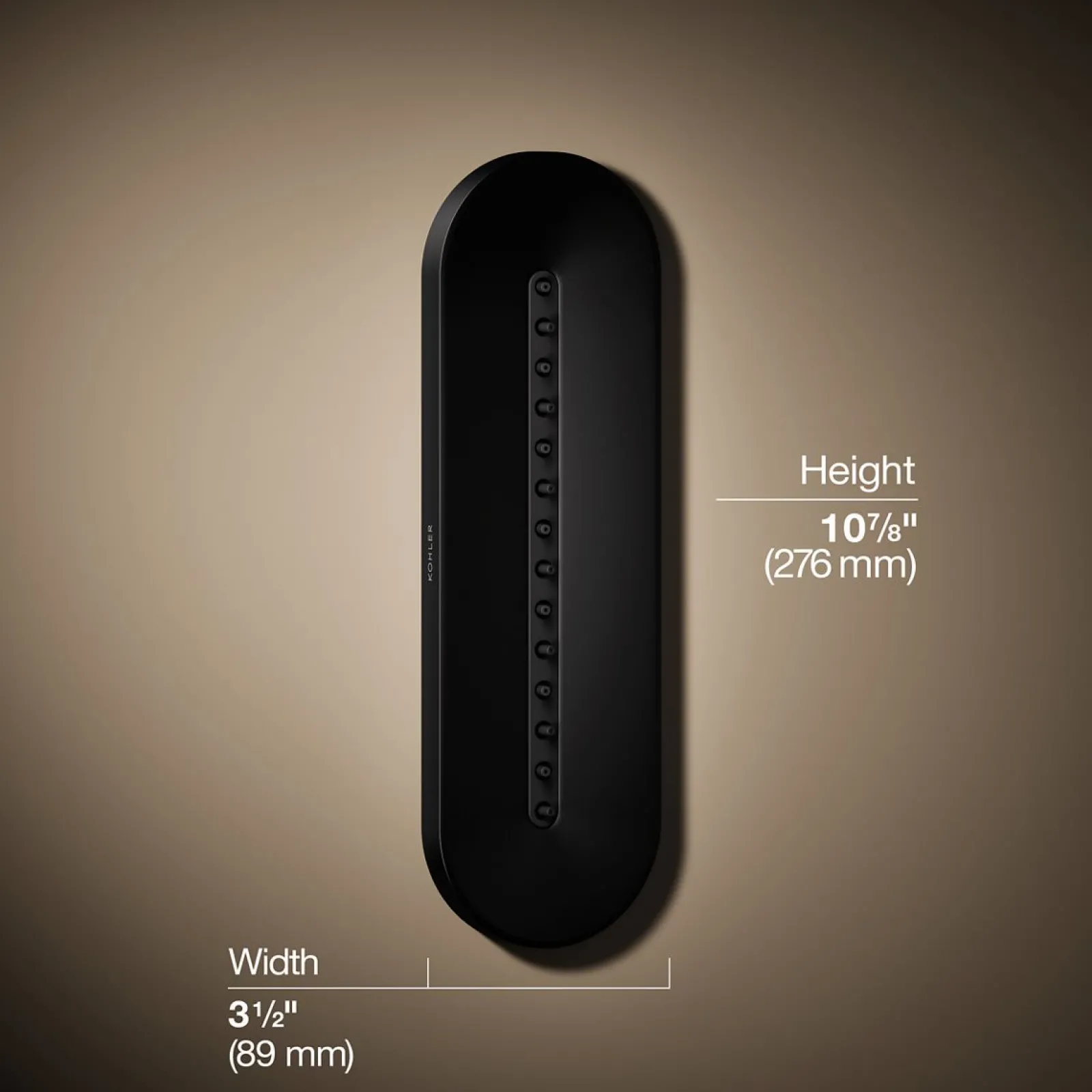 Oblong Vichy single-function body spray, 1.75 gpm^Kohler