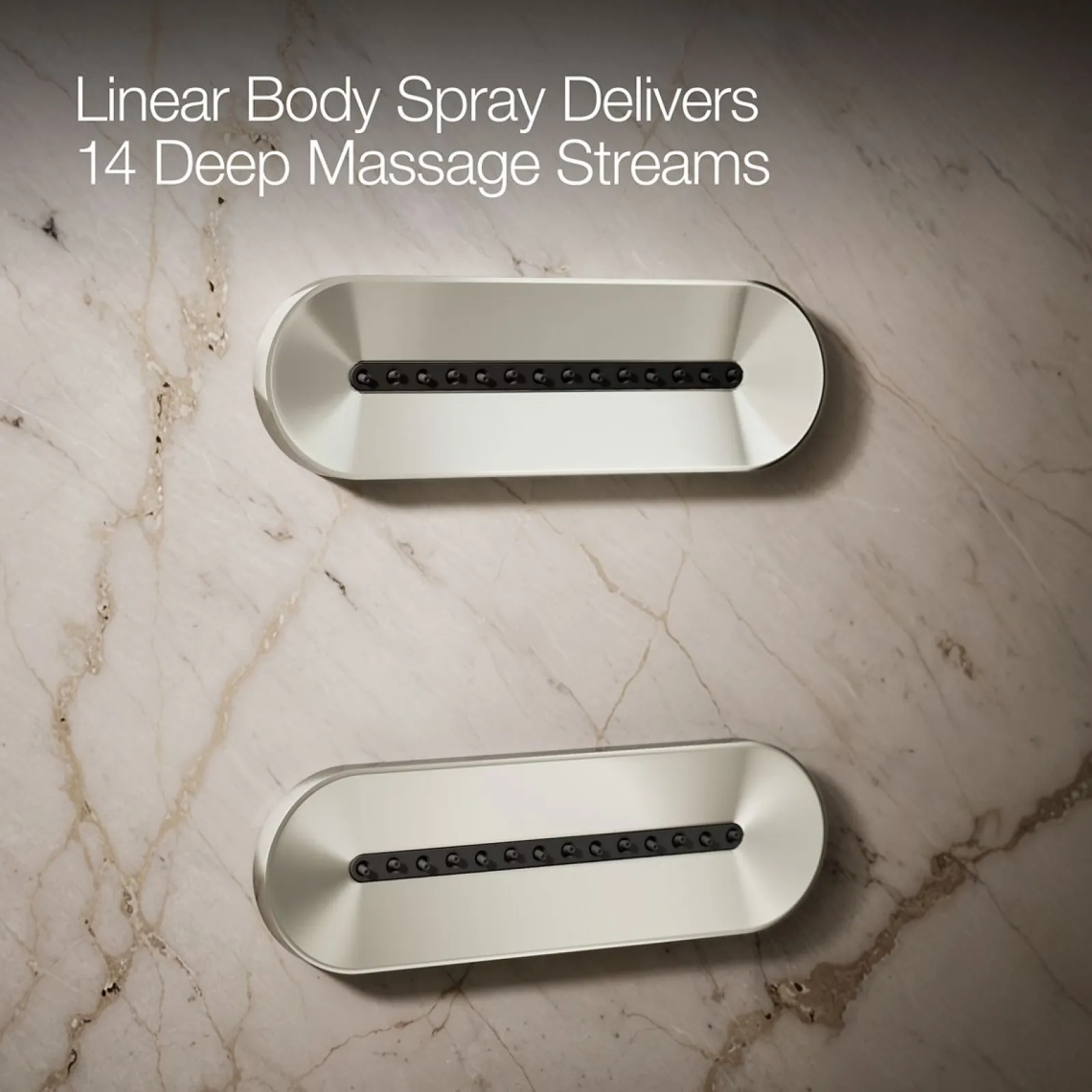 Oblong Vichy single-function body spray, 1.75 gpm^Kohler