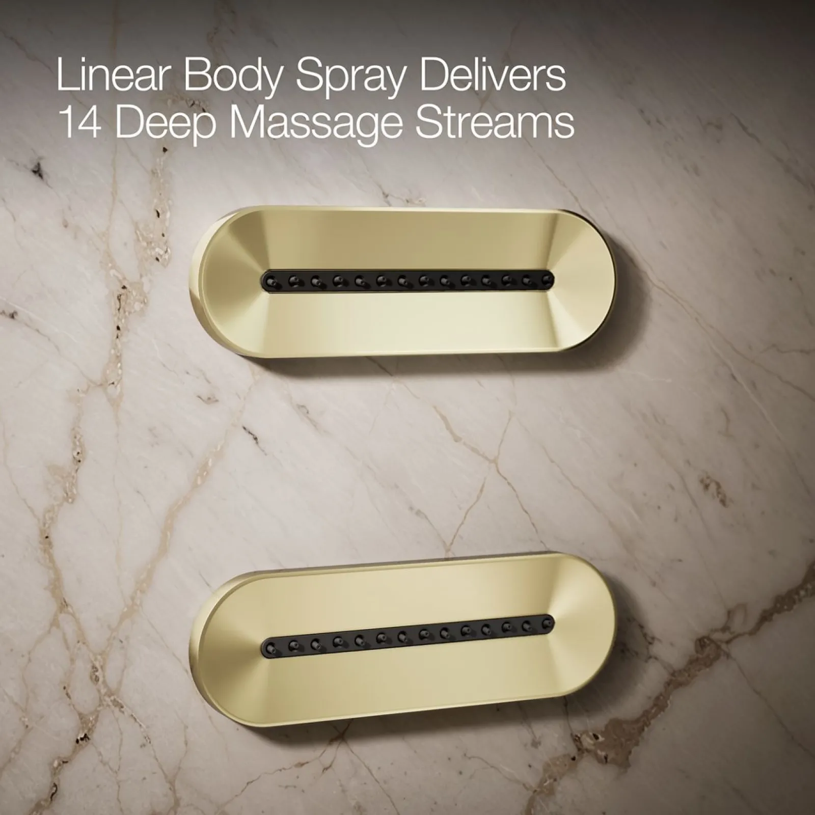 Oblong Vichy single-function body spray, 1.75 gpm^Kohler