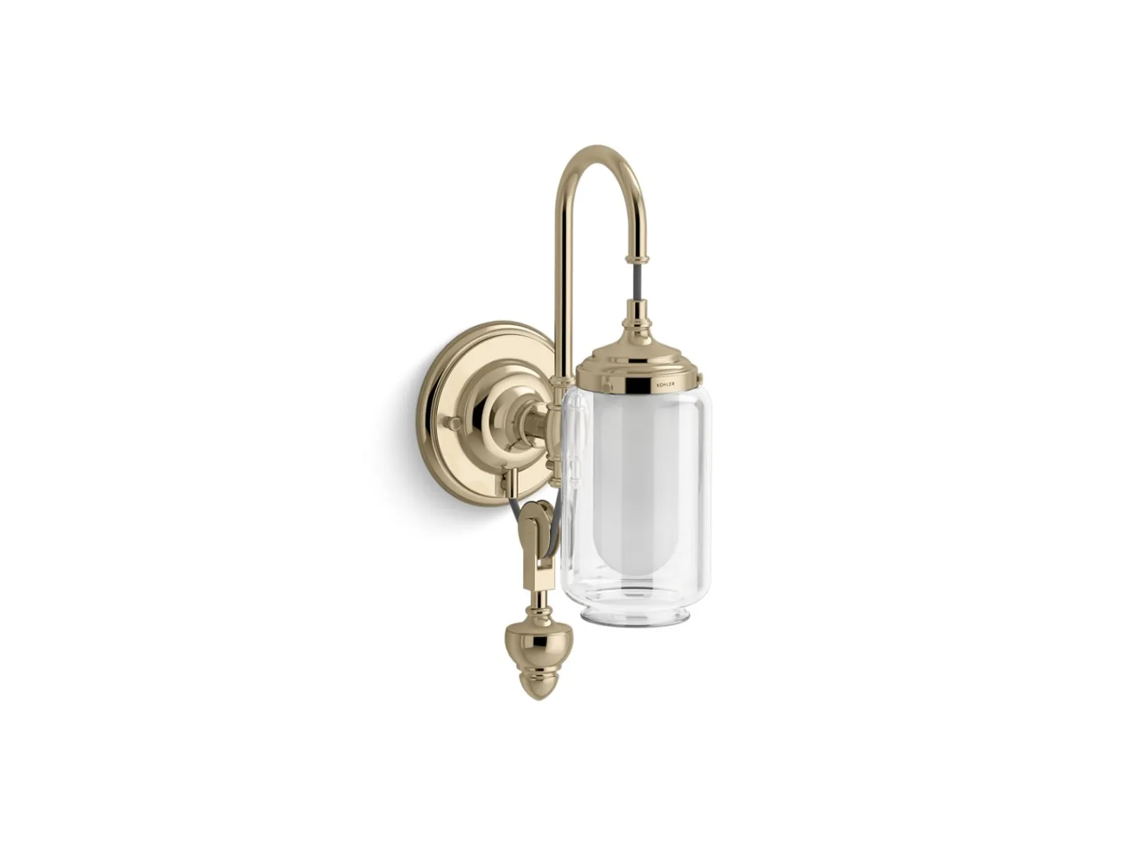 One-light adjustable sconce^Kohler Discount