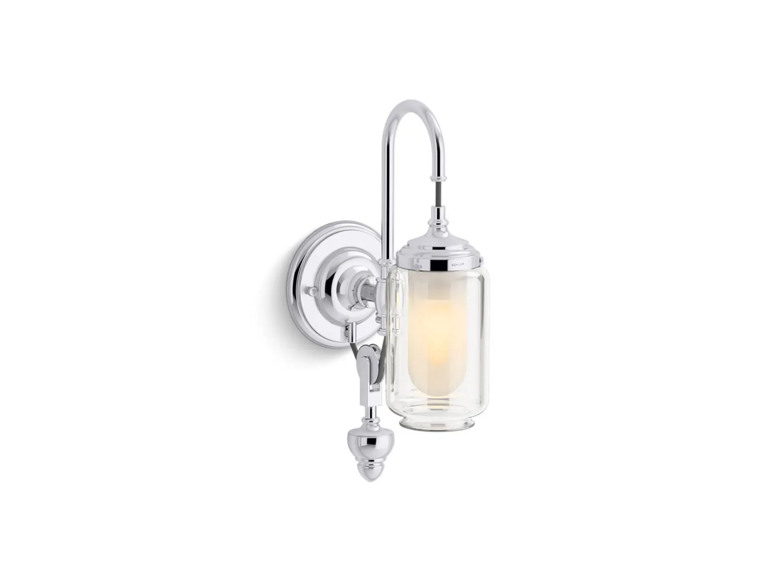 One-light adjustable sconce^Kohler Discount