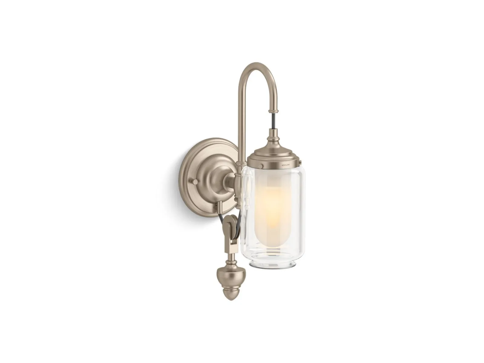 One-light adjustable sconce^Kohler Discount